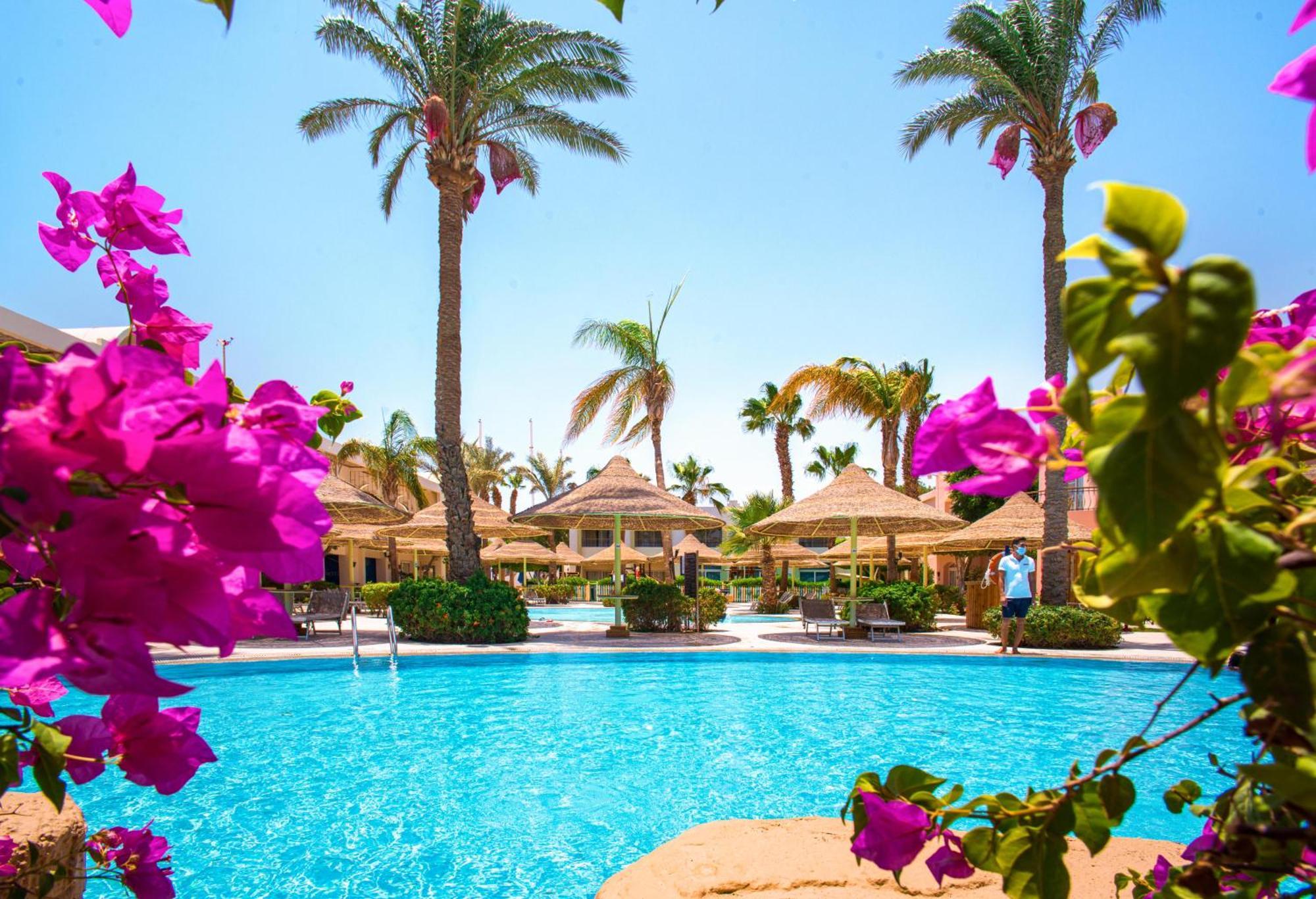 Sierra Sharm El Sheikh Hotell Eksteriør bilde A swimming pool at a resort
